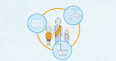 How can a tap, a toilet and a bar of soap help prevent undernutrition?